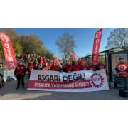 DİSK'in asgari ücret mitingi (Resim kaynağı: www.disk.org.tr)